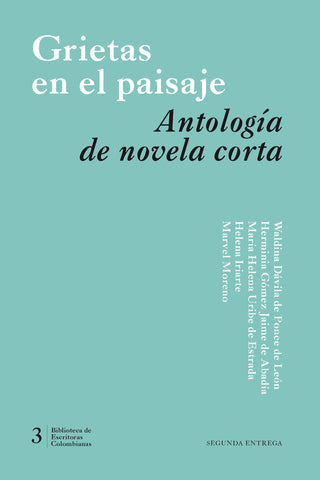 Grietas en el paisaje. Antología de novela corta